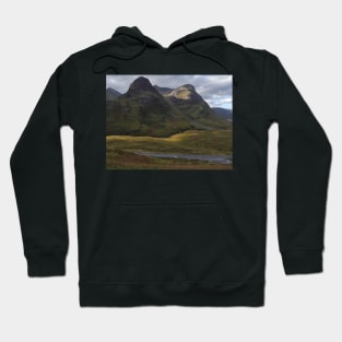 Glencoe in the Highlands of Scotland . 50 photo gifts available Hoodie